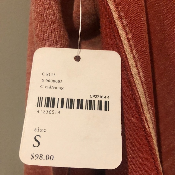 Free People off the shoulder top sz S NWT - Picture 4 of 4